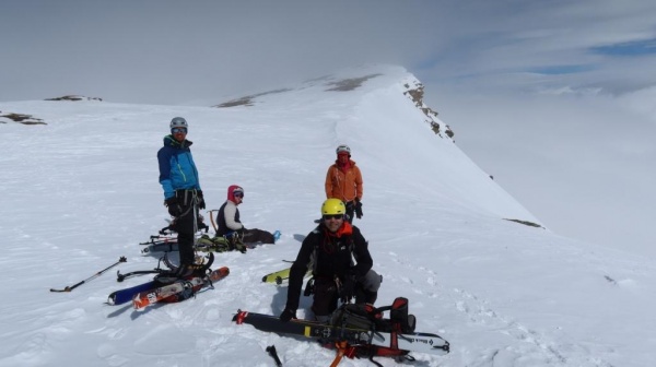 Au sommet de l'Albaron