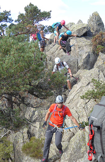 Via ferrata des Juscles